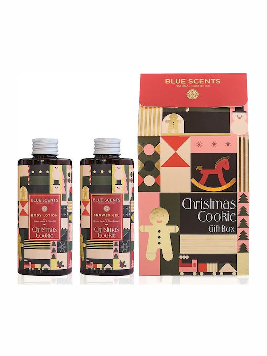 Blue Scents Christmas Cookie Skin Care Set for Moisturizing & Body Cleaning Blue Scents Christmas Cookie Skin Care Set for Moisturizing & Body Cleaning