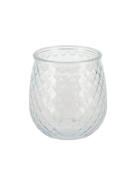 Atmosphera Glass Cup Holder Countertop Transparent