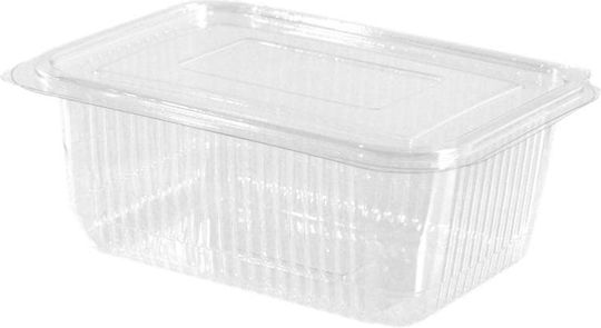 THalassinos Disposable Plastic PET Tableware for Salads Transparent 100pcs
