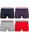 Fila Herren Boxershorts Mehrfarbig 4Packung