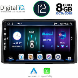 Digital IQ Car Audio System for Dacia Duster 2019+ (Bluetooth/USB/AUX/WiFi/GPS/Apple-Carplay/CD) with Touch Screen 10.1"