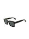 Gast Loot Sonnenbrillen mit Schwarz Rahmen und Schwarz Linse LT01