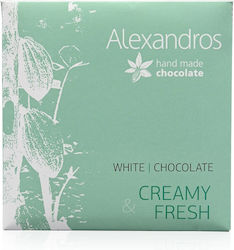 Handmade white chocolate "Alexandros" 35g>