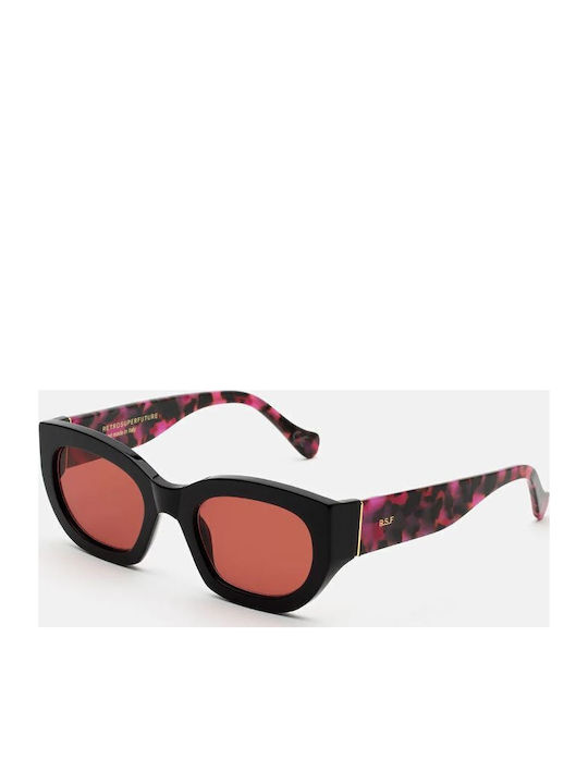 Retrosuperfuture Alva Unisex Sonnenbrille mit Kunststoff Gestell 38Y