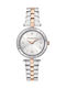 Trussardi T-shiny Damen Uhr mit Silber Metallarmband