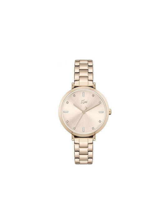 Vogue Geneva Watch with Pink Gold Metal Bracelet