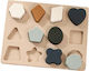 Baby Cloud Shape Sorting Toy made of Silicone for 24++ Months