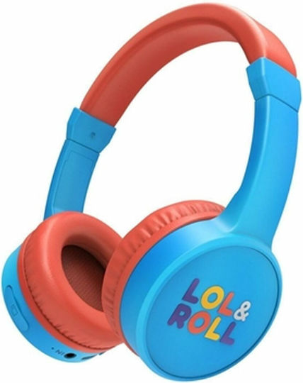 Energy Sistem Lol&Roll Kabellos / Kabelgebunden Kinder Am Ohr Kopfhörer mit 2 Stunden Betriebszeit Light Blue / Orange