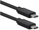 Roline USB 3.2 Kabel USB-C männlich - USB-C 100W PD Schwarz 1,5m 11.02.9072-10