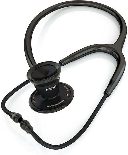 MDF Instruments ProCardial Cardiology Adults Non Chill Double Head Stethoscope Black