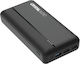 Crystal Audio PBK6K Power Bank 30000mAh 22.5W с 3 USB-A порта и USB-C порт Power Delivery Черен