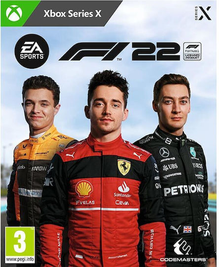 F1 2022 XBOX Series X Game (Used)