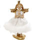 Espiel Christmas Figure Cherub White Height 10.5cm
