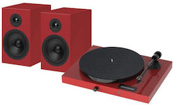 Pro-Ject Audio Juke Box E1 HiFi Set Πικάπ Red