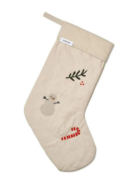Holiday Sandy Weihnachtliche Dekorationssocke M22xY40cm Beige