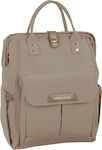 Kikka Boo Diaper Bag Vienne Beige 27x21x42cm.