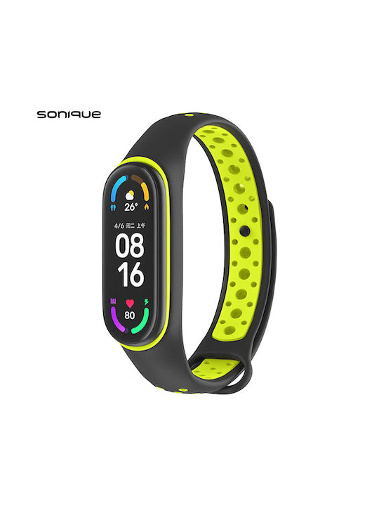 Sonique Sport Λουράκι Σιλικόνης με Pin Μαύρο / ...