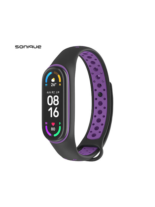 Sonique Sport Λουράκι Σιλικόνης με Pin Μαύρο / ...