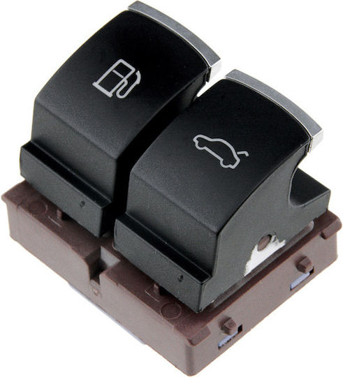 NTY Car Trunk Switch & Petrol for Volkswagen Passat B6 CC/EOS 4pin Black