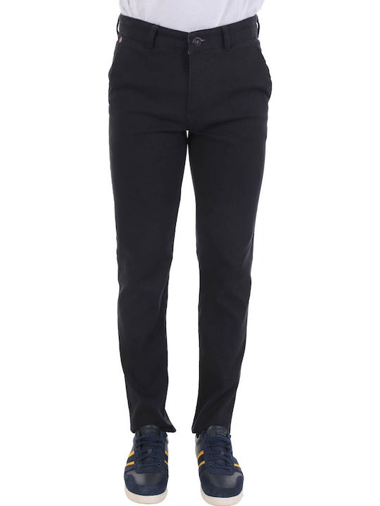 Hose Chino Elastisch Schwarz