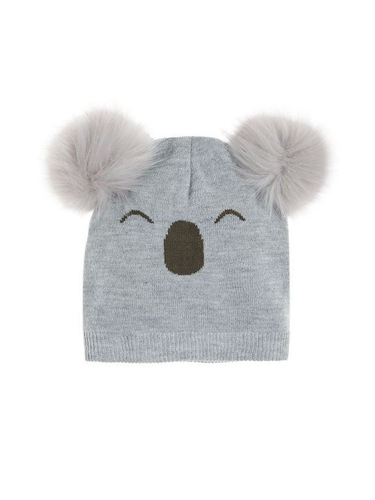 Cool Club Kids Knitted Beanie Κοάλα Gray