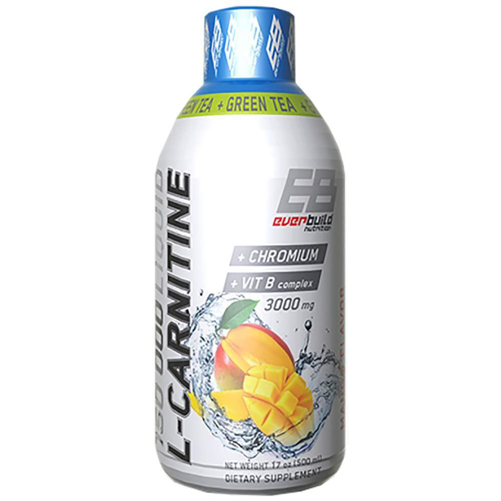 Everbuild Liquid LCarnitine + Green Tea Συμπλήρωμα Διατροφής με