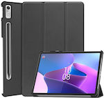 Tri-Fold Flip Cover Piele artificială Negru (Lenovo Tab P11 Pro (a doua generație) 11.2") 660201667A