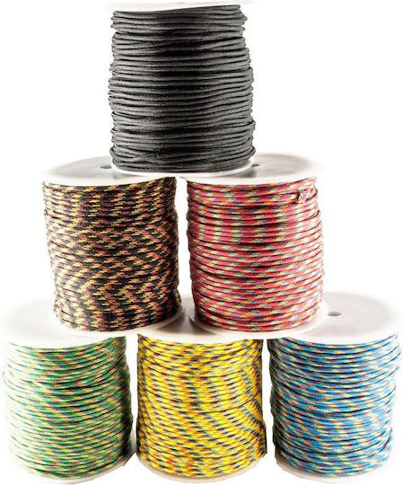 Rope Diameter 3.5mm Length 100m Black Rope Artani Polyester Black 3.5mm 100m
