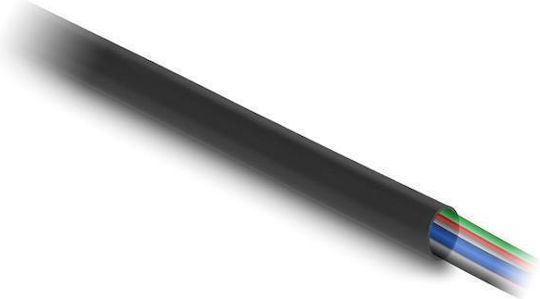 DeLock Θερμοσυστελλόμενο Καλώδιο 10mm x 3m Μαύρο 19009