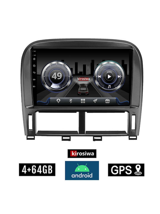 Kirosiwa Car Audio System for Jaguar XF Lexus LS LS 430 / XF 430 2000-2006 (Bluetooth/USB/WiFi/GPS) with Touch Screen 9"