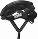 Abus Airbreaker Shiny Κράνος Ποδηλάτου Βουνού / Δρόμου Μαύρο