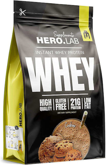 Hiro.Lab Instant Whey Protein Molke Glutenfrei mit Geschmack Vanille 750gr