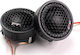 TRF Set Car Audio Round Tweeters 91dB RMS 60W