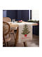Gofis Home Weihnachtlich Tischtuch Läufer Stoff Beige L160xB40cm.