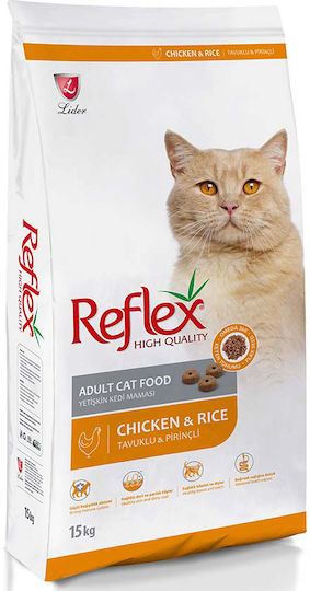 Reflex High Quality Trockenfutter für erwachsene Katzen mit Huhn 15kg