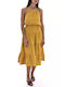 Goldenim Midi All Day Dress Yellow