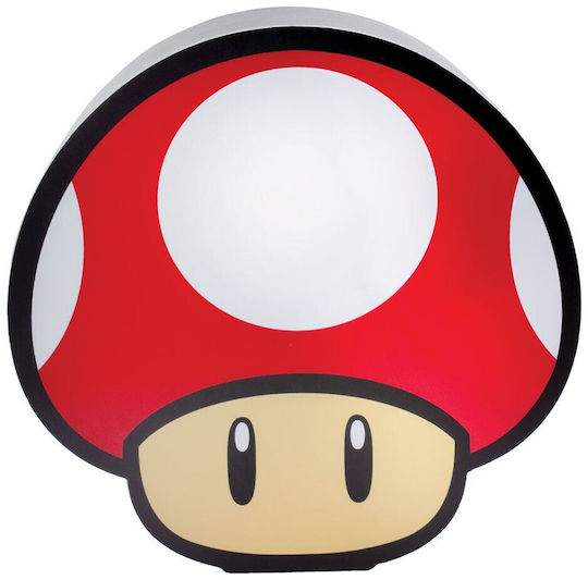 Paladone Kids Decorative Lamp Super Mushroom Red 15εκ.