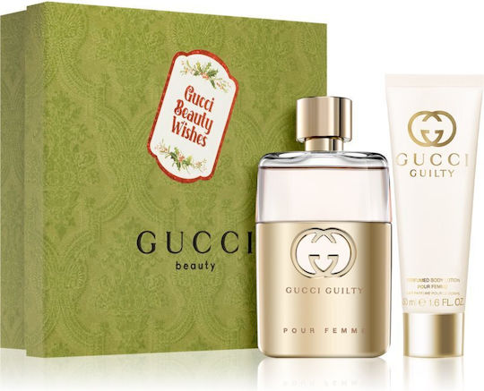 Gucci Guilty Pour Femme Женски сет с Body Lotion 2бр