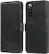 Wallet Δερματίνης Μαύρο (Xperia 10 III)