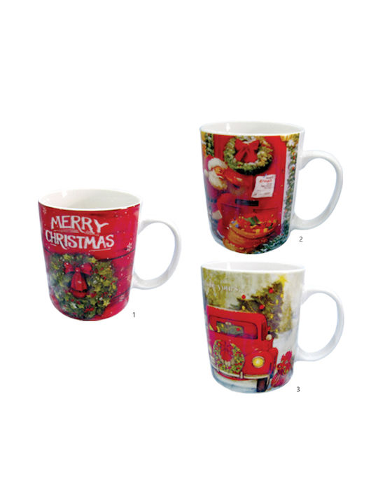 AGC Weihnachts-Becher Keramik Weihnachts- Becher Keramik 1Stück (Μiverse Designs)