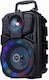 Gembird Ηχείο Portable Party SPK-BT-LED-01 Μαύρο