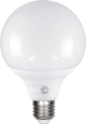 GloboStar LED Lampen für Fassung E27 und Form G95 Warmes Weiß 1410lm 1Stück