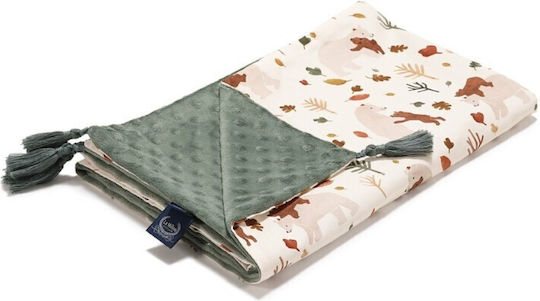La Millou Pătură Pepinieră Swaddling Hug Me 100% Bumbac Kaki 80x100cm