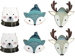 Rayher Wooden Animal 3x5cm 6 Packages (Various Designs)