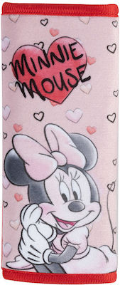 Car Seat Belt Pads Minnie Mouse Pink