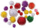 Knorr Prandell Craft Pom Pom Set of 25pcs