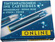 Online Online 6 Ανταλλακτικά Μελάνια για Πένα Royal Blue