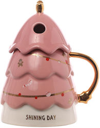 JK Home Dekoration Royal Weihnachten Baum Becher mit Bäumen