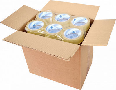 Gagabox Verpackungsfolie Stumm 48mm x 60m Transparent 36Stück