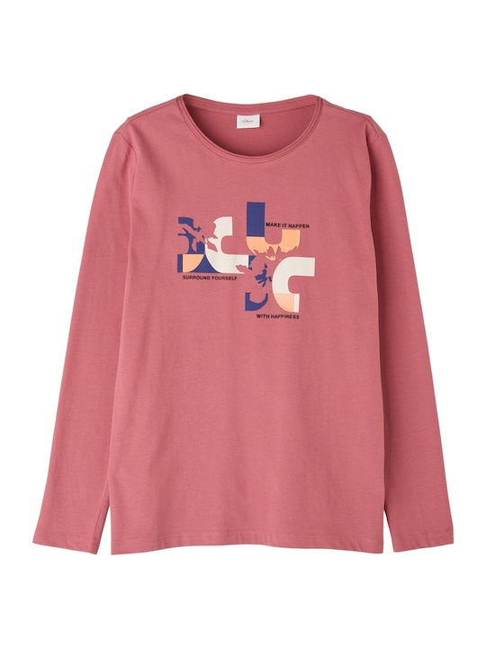 Kinderhemd Langarm Orange